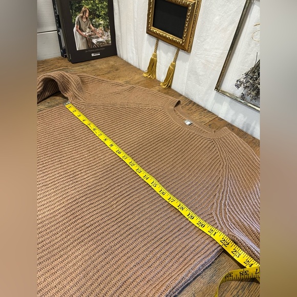 FWD – Brown Ribbed Knit Sweater XL - Picture 6 of 8